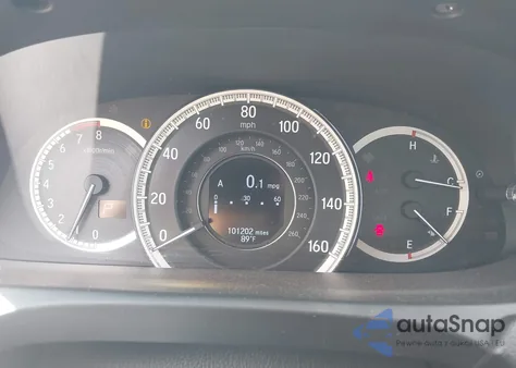 2016 Honda Accord Ex-L z USA, uszkodzony, nr VIN 1HGCR2F92GA132574